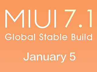 Xiaomi MIUI 7.1 Global Stable Build Rollout Begins for Eligible Devices