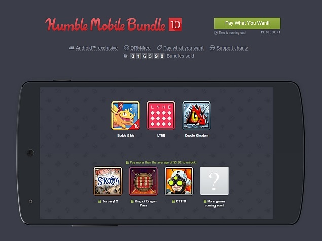 Humble Mobile Bundle 10 for Android Lets Gamers Pay What They Want