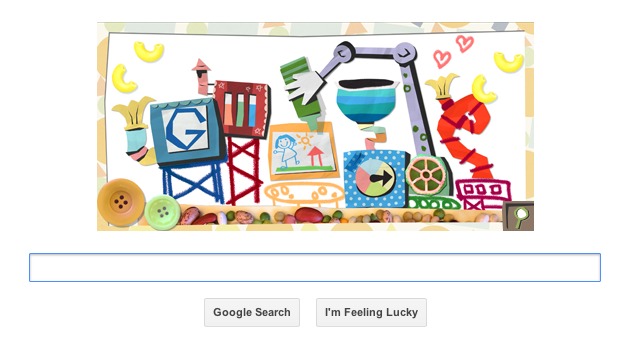 Mother's Day 2013 Google Doodle lets you create handmade-art for your mom