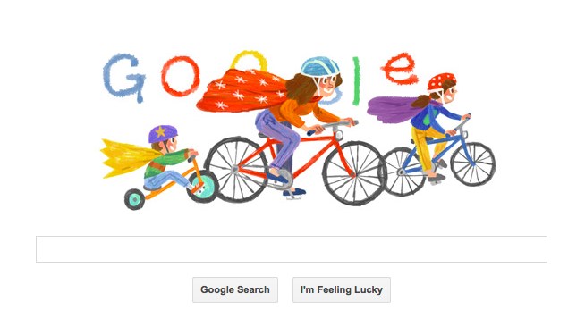 Google Doodle Says Happy Mother's Day 2014