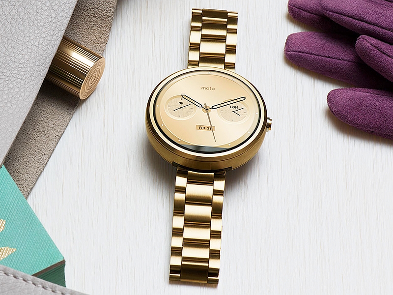 Motorola Moto 360 Successor Leaked in New Image Showing Gold Variant