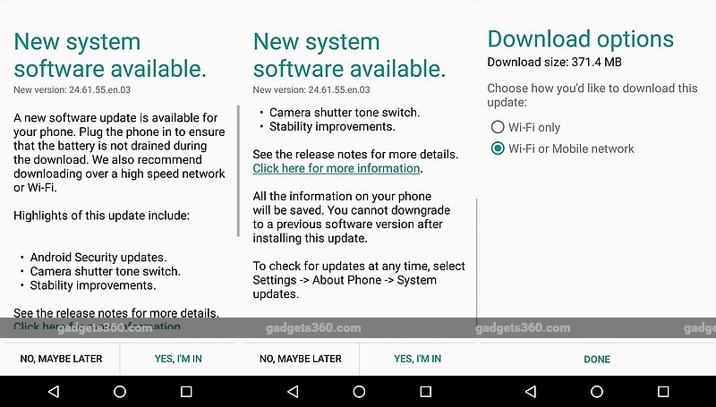 Moto G (Gen. 3) Now Receiving Android 6.0.1 Marshmallow Update in India