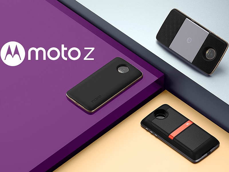 Moto Z, Moto Z Force With 'Moto Mods' Magnetic Snap-On Back Panels Launched