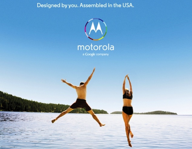 Moto X advertisement hints at a customisable smartphone