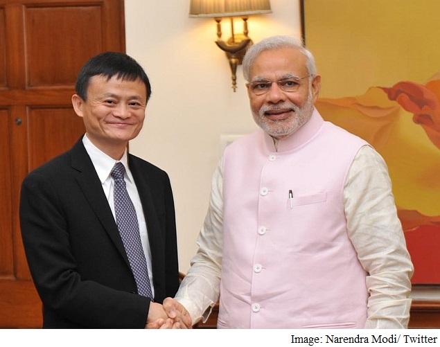 Alibaba to Help Small Businesses in India, Jack Ma Tells Prime Minister Modi