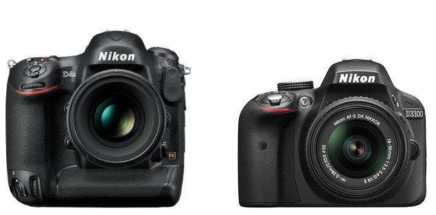 Nikon D3300 and D4S DSLR cameras officially launched in India