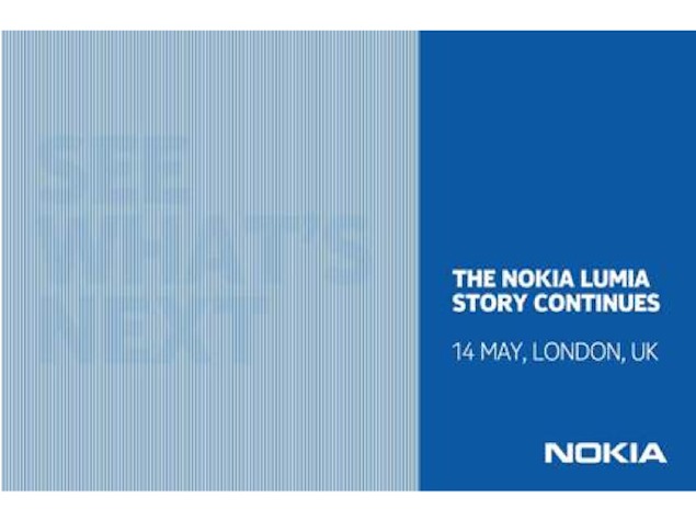 Nokia schedules Lumia event in London on May 14