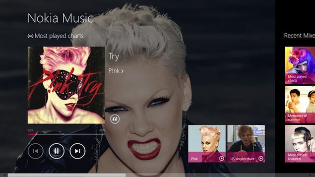 Nokia Music+ app launched for Windows 8, Windows RT