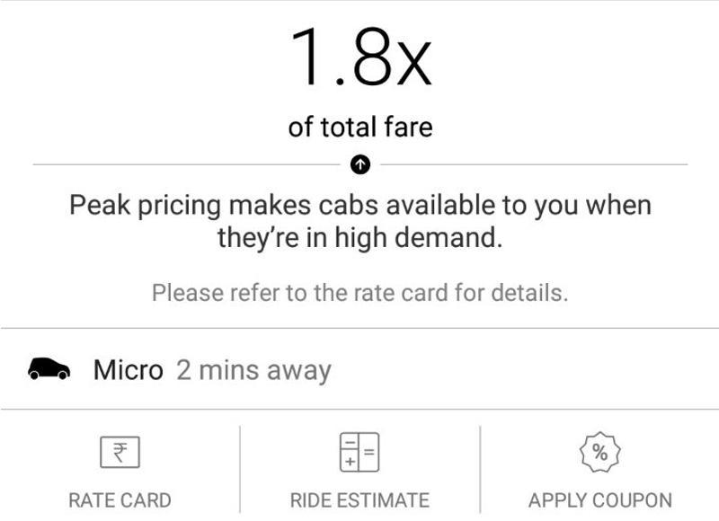 Odd-Even Rule: Ola Follows Uber, Temporarily Pulls 'Peak Pricing'