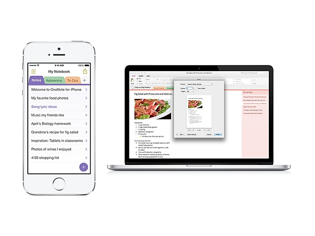 Microsoft OneNote for iPhone and Mac Updated With User-Requested Features