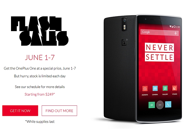 OnePlus One Price Slashed for a Limited Time