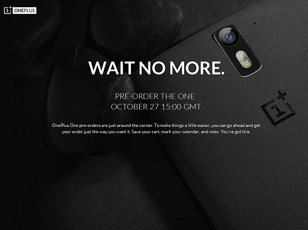 OnePlus One Pre-Orders Will Open for Just 1 Hour on October 27
