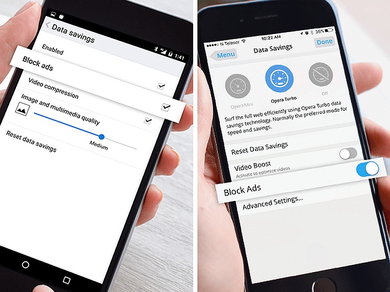 Opera Rolls Out Native Ad-Blocking on All Its Mobile Platforms