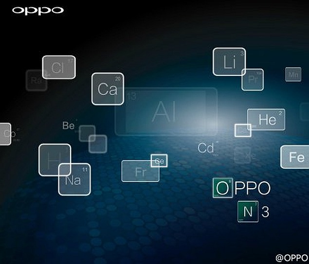 Oppo Teases Use of Lithium, Other Light Metal Elements on N3 Smartphone