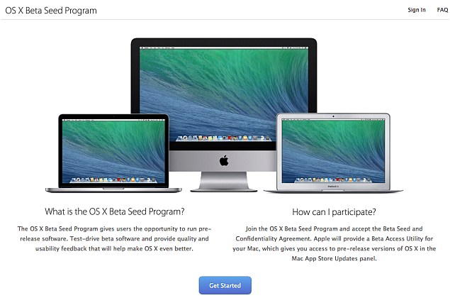 Apple opens OS X betas to all users