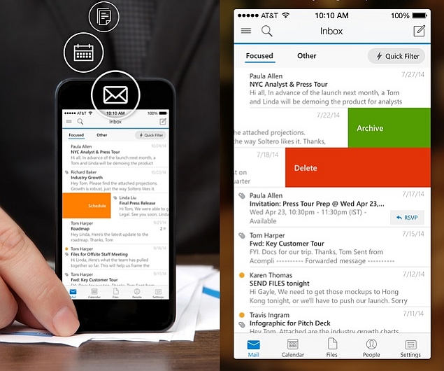 Microsoft Working on 'Flow by Outlook' Lightweight Email App for iOS