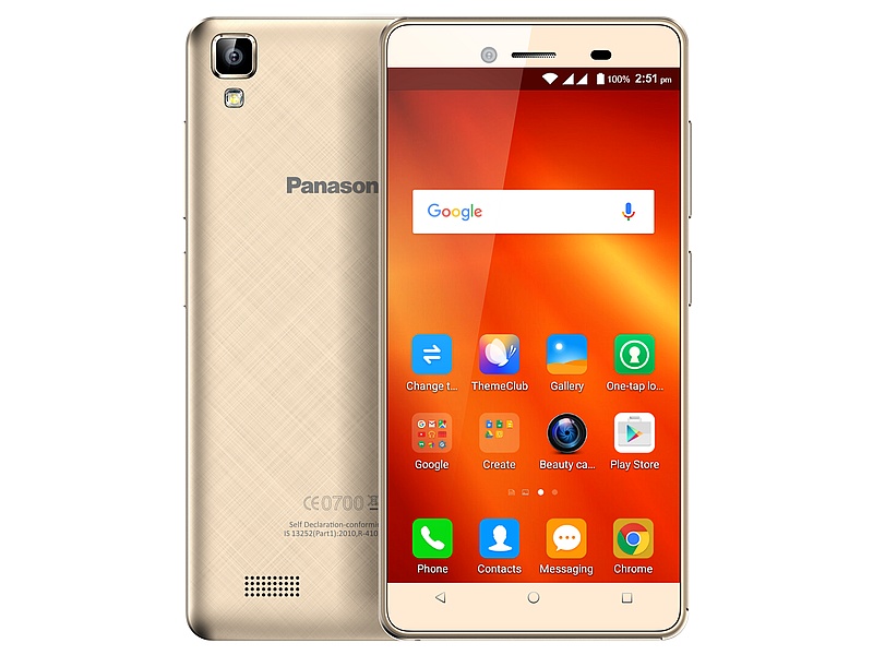 Panasonic T50 With 4.5-Inch Display, Sail UI Launched at Rs. 4,990