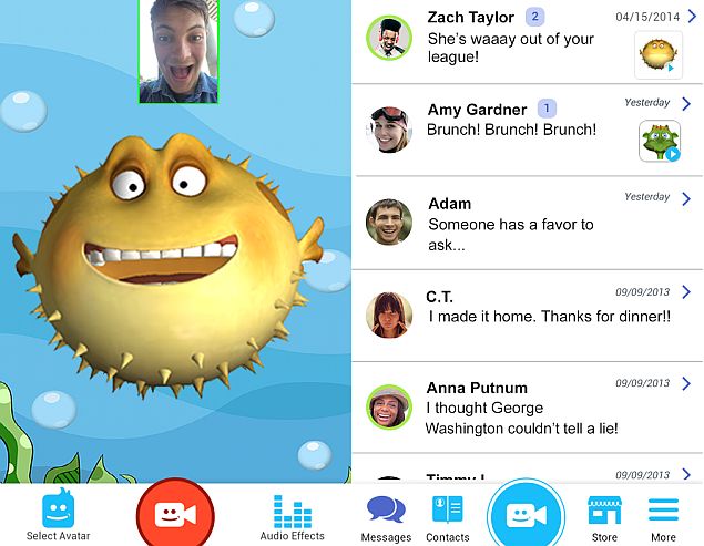Intel Launches Pocket Avatars Messaging App That Caricatures Sender