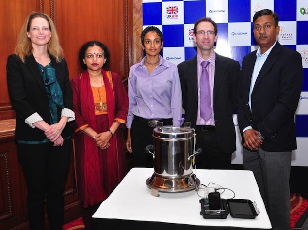 Qualcomm helps develop SootSwap for healthier cookstoves in rural India