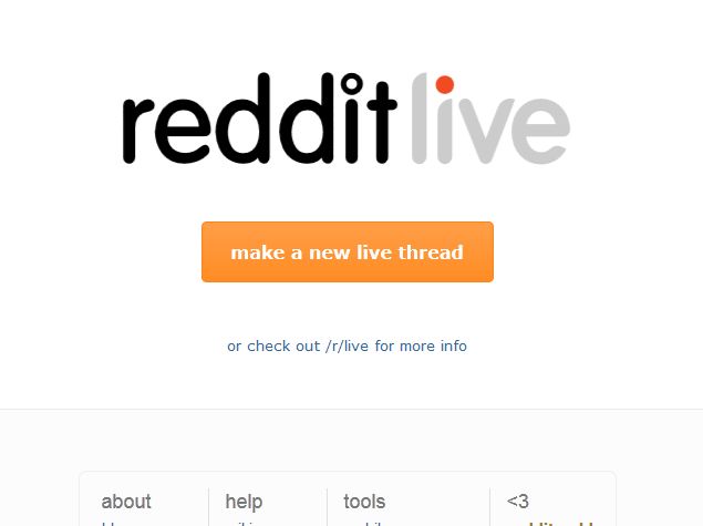 Reddit Live Threads Now Available for All Users