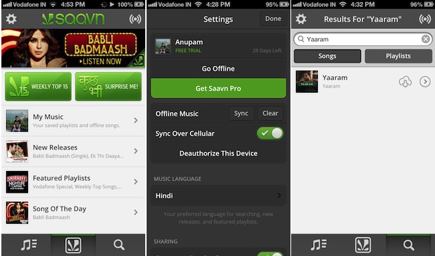 Saavn launches Saavn Pro; Gaana comes to Windows Phone 8