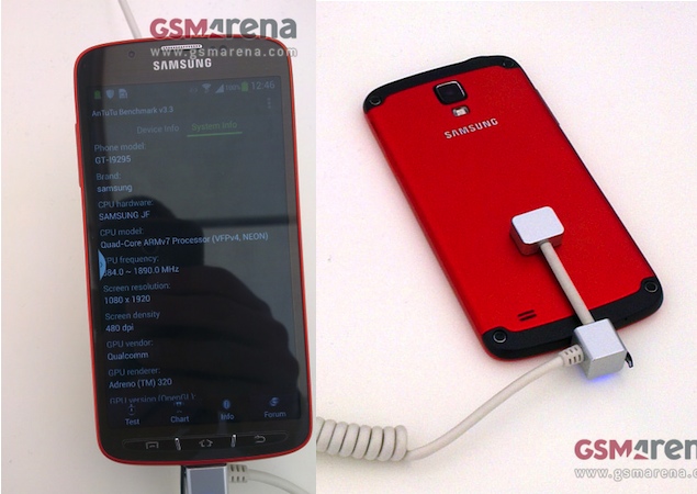 Samsung Galaxy S4 Active shows up in an online video