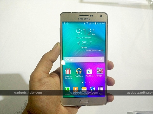 Samsung Galaxy A7: First Impressions
