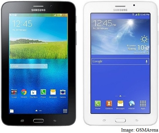 output definitief Decoratie Samsung Galaxy Tab A Series and Galaxy Tab 3 V Budget Tablets Launched |  Technology News