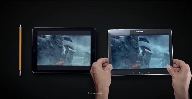 Samsung takes on iPad Air and iPhone 5s in cheeky new advertisements