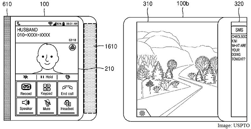 Samsung Patent Shows Designs for Foldable Smartphones and Tablets