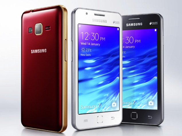 Samsung Z1 Smartphone With Tizen Launched at Rs. 5,700