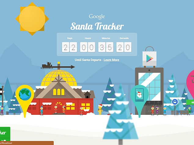 Google Launches Santa Tracker Website, Android App, Chrome Extension