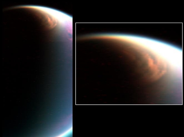 Nasa Finds High-Altitude Methane Ice Cloud on Saturn's Moon Titan