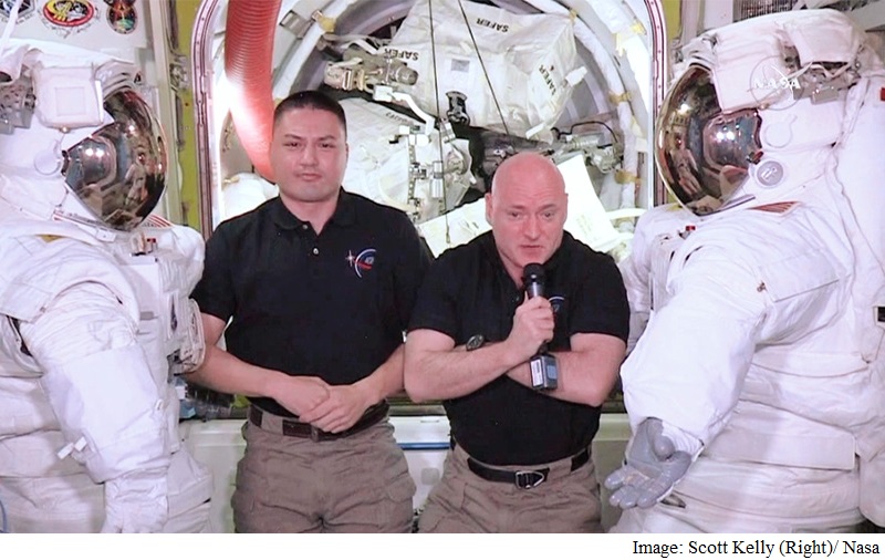 Scott Kelly Becomes Longest-Serving US Astronaut in Space