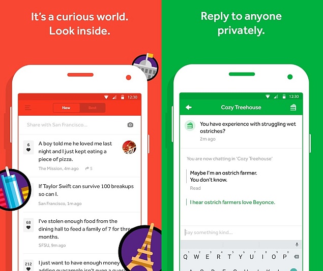 Secret Anonymous-Sharing App Revamp Brings Private Chats and More