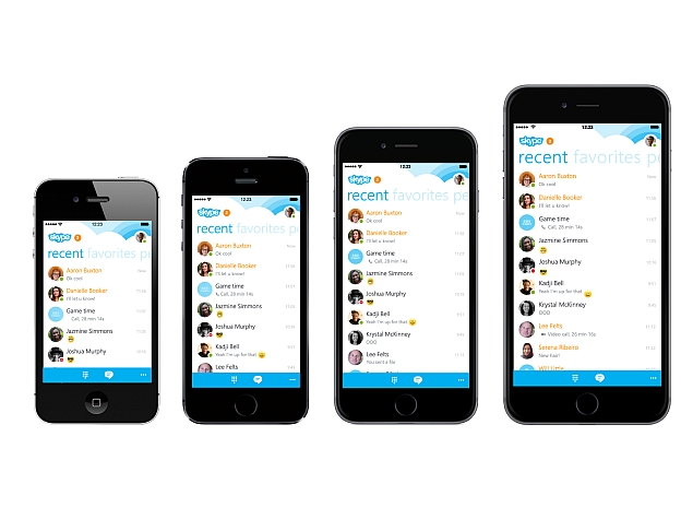 Microsoft Says Skype 5.6 for iPhone Is Optimised for All Screen Sizes