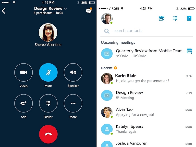 Skype for Business Launched for iOS; Android App Due Later This Year