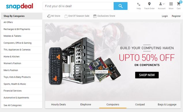 Snapdeal Rolls Out New Design for Mobile Apps, Website