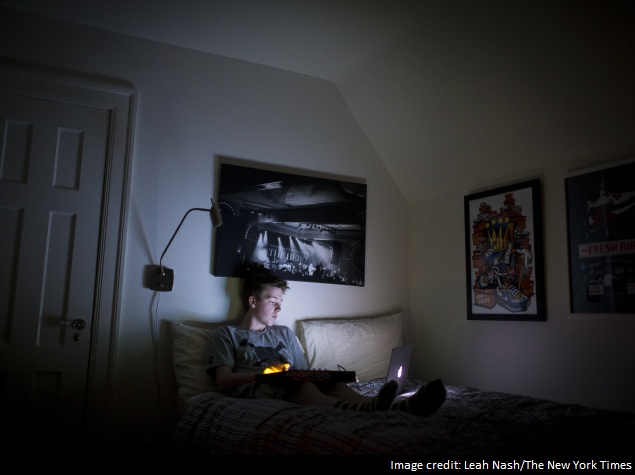Social Media's Vampires: They Text by Night