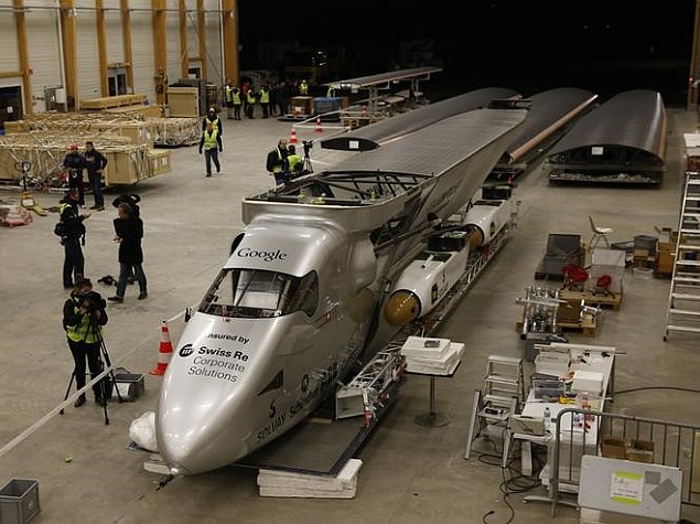First Round-the-World Solar Flight to Take Off Next Month