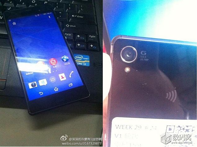 Sony Xperia Z3 Surfaces in Leaked Images