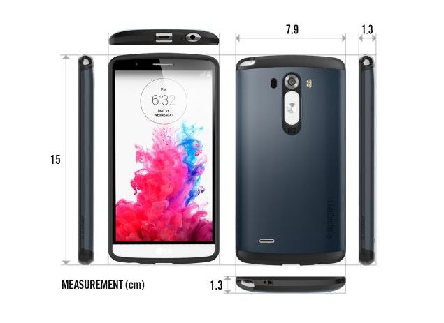 LG G3 Dimensions Hinted at by Spigen Cover Case Listings