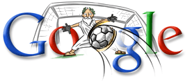 Soccer 2012 Doodle - Google Doodles