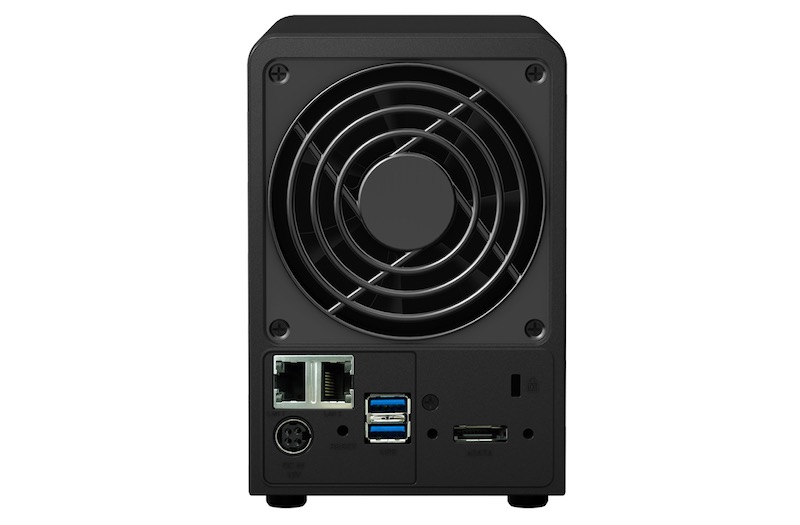 Synology DiskStation DS716+II back