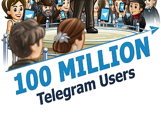 Telegram Hits 100 Million Monthly Active Users; Updates App