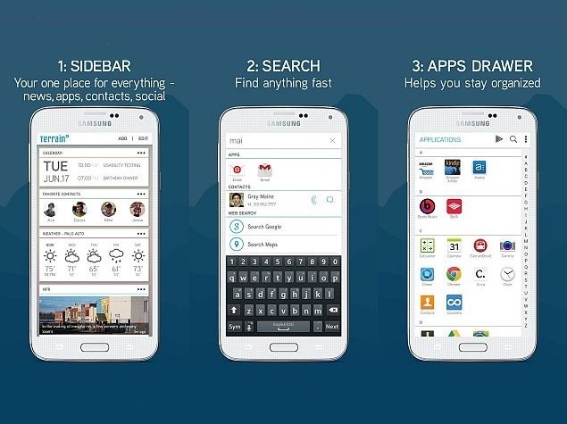 Samsung Launches Terrain Home Android Launcher With Google Now-Like Features