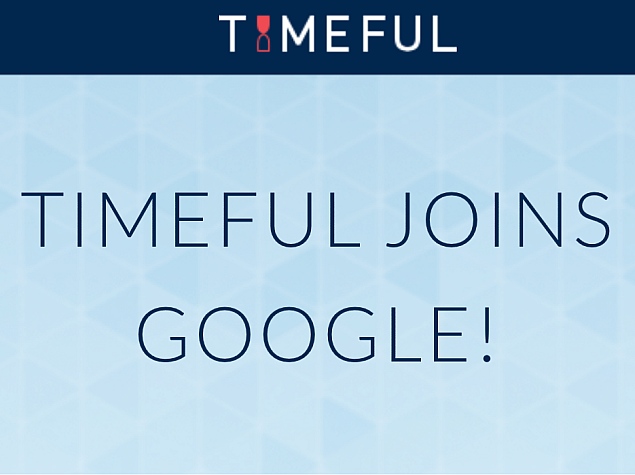 Google Acquires Timeful Calendar iOS App for an Undisclosed Amount