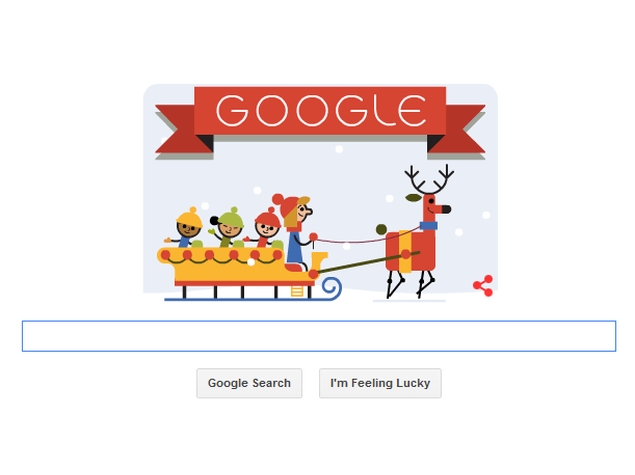 'Tis the Season! Says Google in First Holidays 2014 Doodle