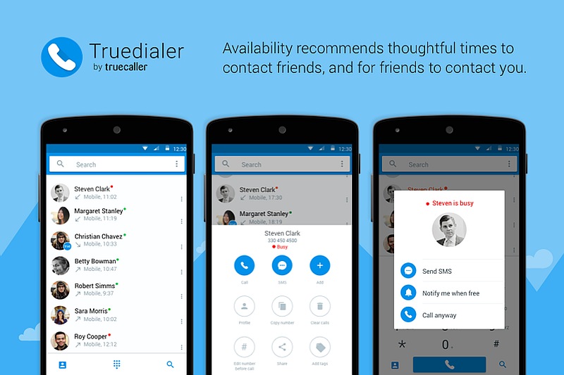 Truedialer App Update Brings New Availability Status Feature