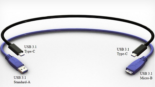 USB 3.1 port and reversible Type-C connector shown off in leaked images USB 3.1 port and reversible Type-C connector shown off in leaked images